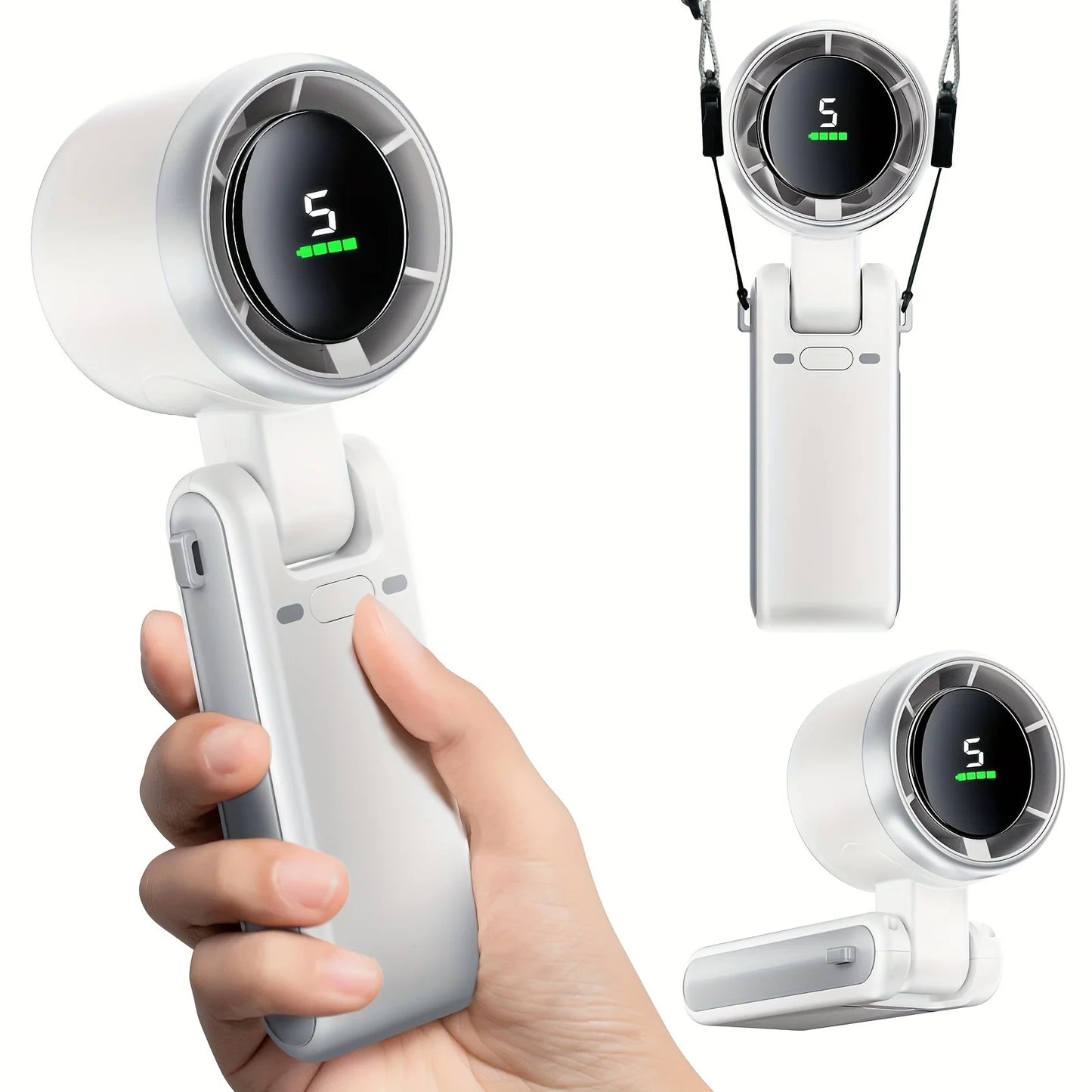 Turbo Powered Mini Handheld Fan™