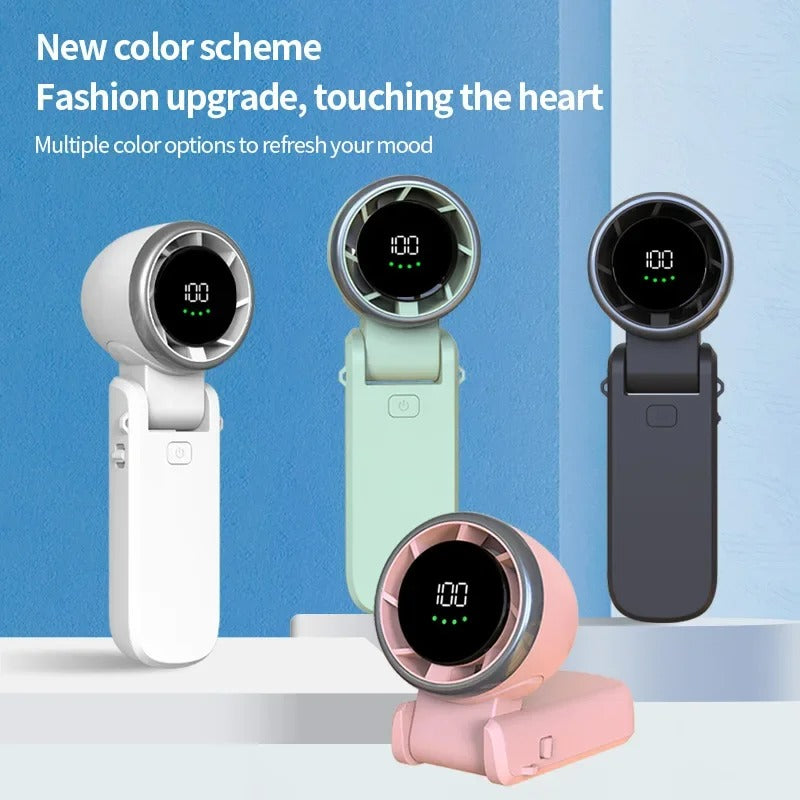 Turbo Powered Mini Handheld Fan™