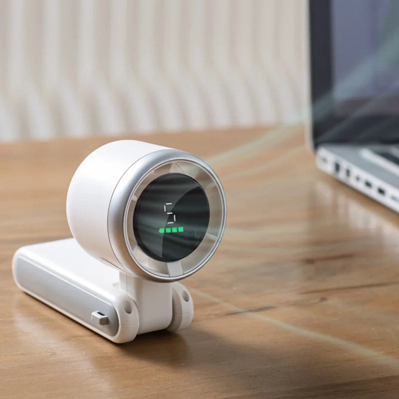 Turbo Powered Mini Handheld Fan™